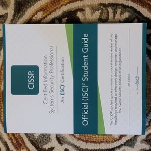 6th Edition Official ISC2 CISSP Student Guide
